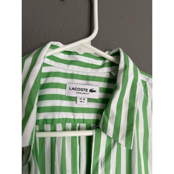 Lacoste MENs Short Sleeve Shirt (Size: Small, Regular Fit) - Picture 3 of 3